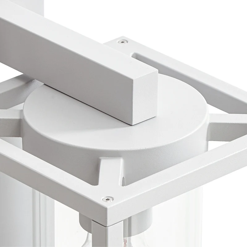 B-Ware Lucande Außenwandleuchte Ferda LED Gartenlampe Wandleuchte dimmbar grau IP44