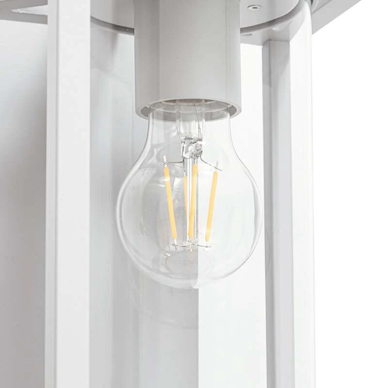 B-Ware Lucande Außenwandleuchte Ferda LED Gartenlampe Wandleuchte dimmbar grau IP44