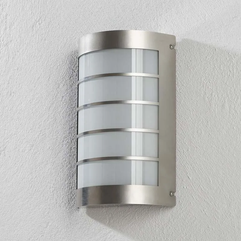 B-Ware CMD Außenwandleuchte Gartenleuchte Aqua Marco LED Wandleuchte edelstahl Warmweiß