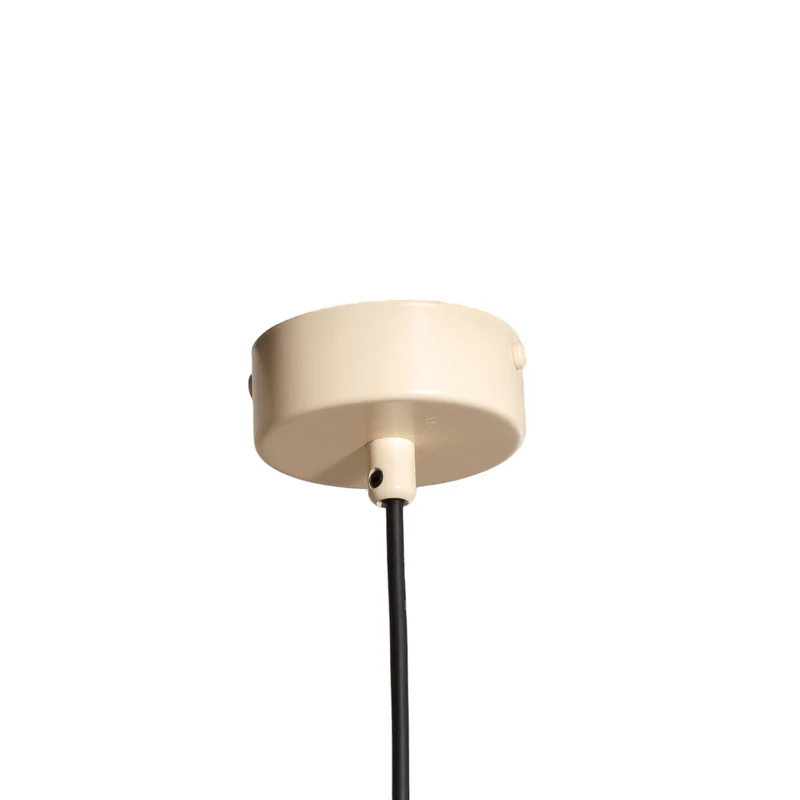 B-Ware Hängeleuchte Mille creme 1-flammig E27 dimmbar 15W IP20 Aldex 24cm hoch