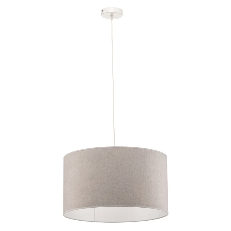 B-Ware Hängeleuchte Bristol LED Pendelleuchte dimmbar grau weiß matt 25cm Höhe 45cm Ø