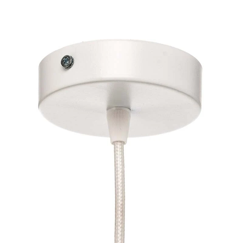 B-Ware Hängeleuchte Bristol LED Pendelleuchte dimmbar grau weiß matt 25cm Höhe 45cm Ø