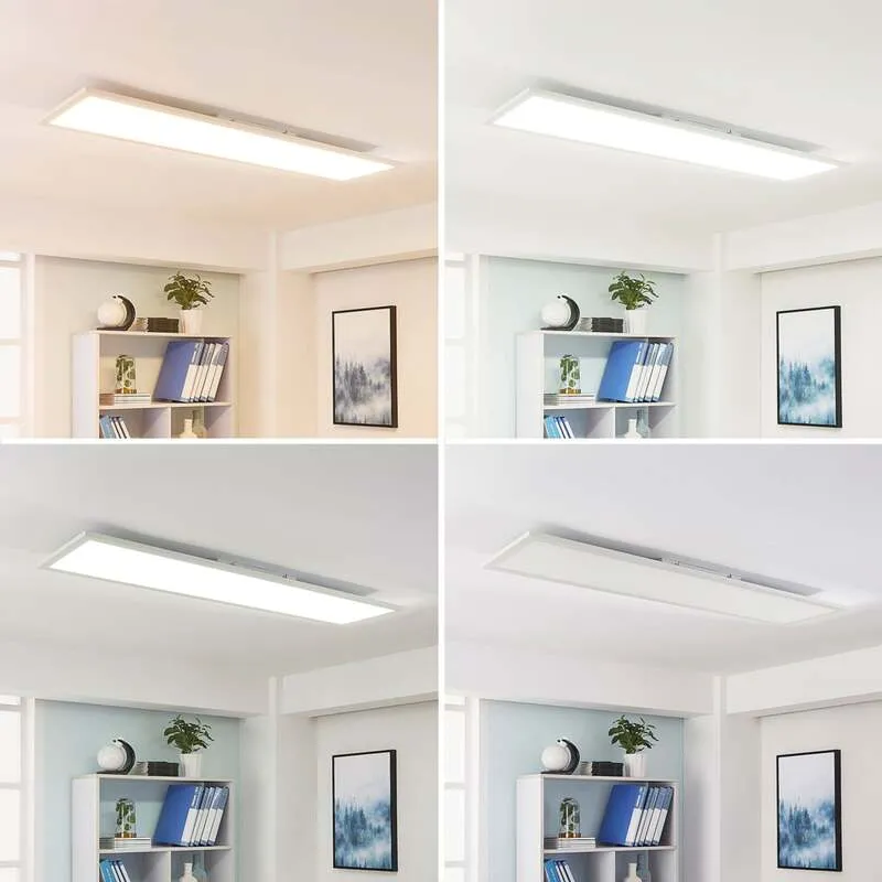 B-Ware Arcchio LED Panel Deckenleuchte Flächenleuchte Lysander weiß dimmbar variabel