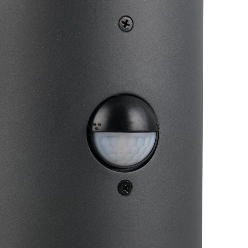 B-Ware Trio Lighting Mures Pillar Light, Anthracite, Height 40 Cm, Metal, Sensor