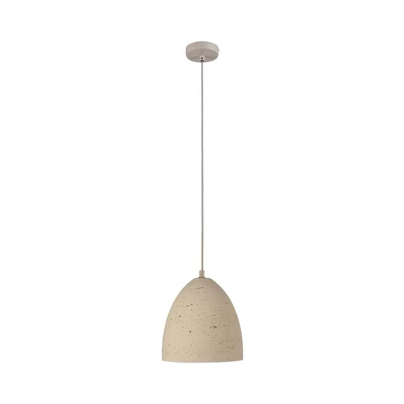 B-Ware Schöner Wohnen Hängeleuchte Pendelleuchte Traventa beige Beton E27 LED Ø 21 cm
