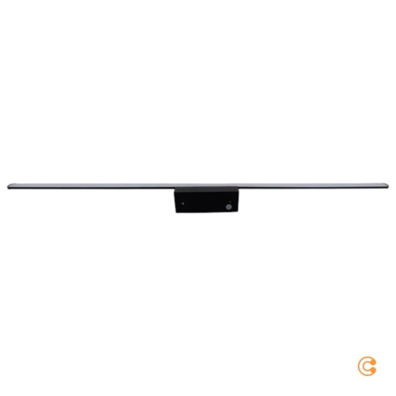 B-Ware FABAS LUCE Wandleuchte Nala LED Wandlampe Leuchte schwarz 110x6cm IP44 20W