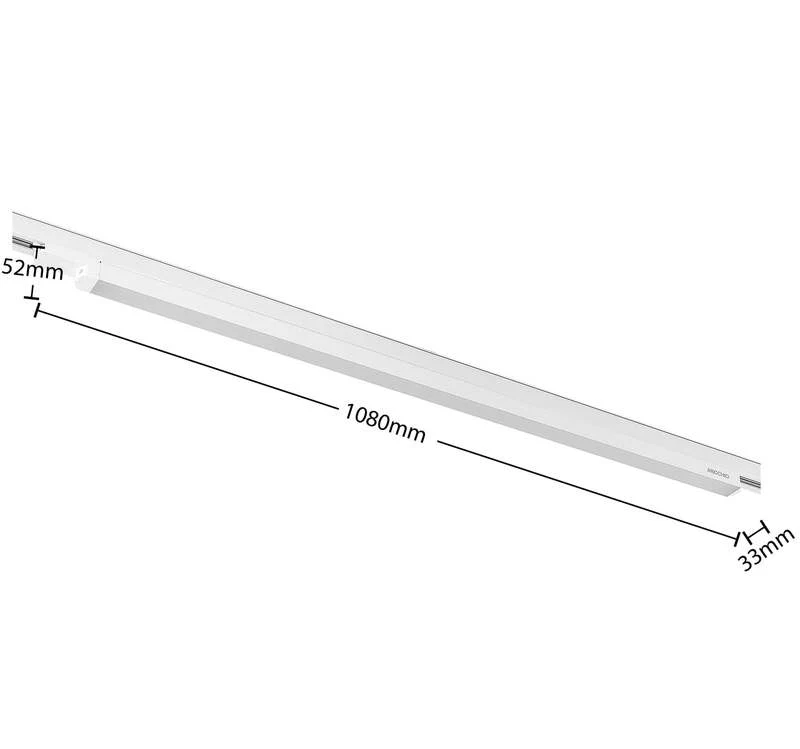 B-Ware Arcchio LED Schienenleuchte Harlow Lampe Deckenleuchte 3200 Lumen warmweiß 109cm