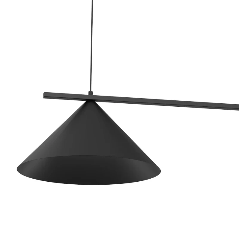 B-Ware Milagro Hängeleuchte CAPITAL 2x GX53 schwarz höhenverstellbar 500-900 mm