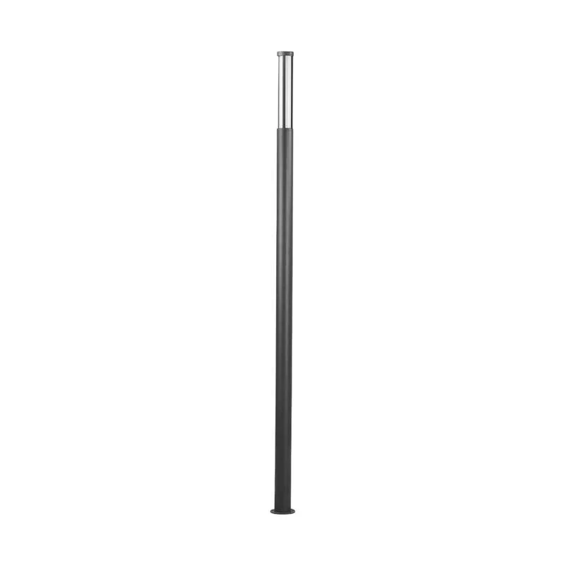 B-Ware Lucande Außenleuchte Gartenleuchte Sidny LED Pollerleuchte anthrazit 220cm IP54