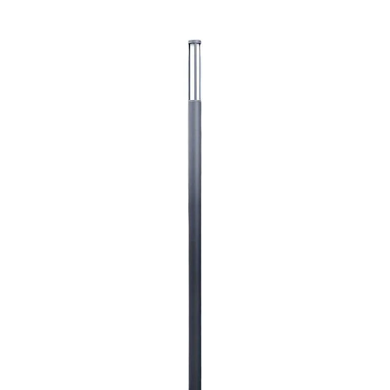 B-Ware Lucande Außenleuchte Gartenleuchte Sidny LED Pollerleuchte anthrazit 220cm IP54