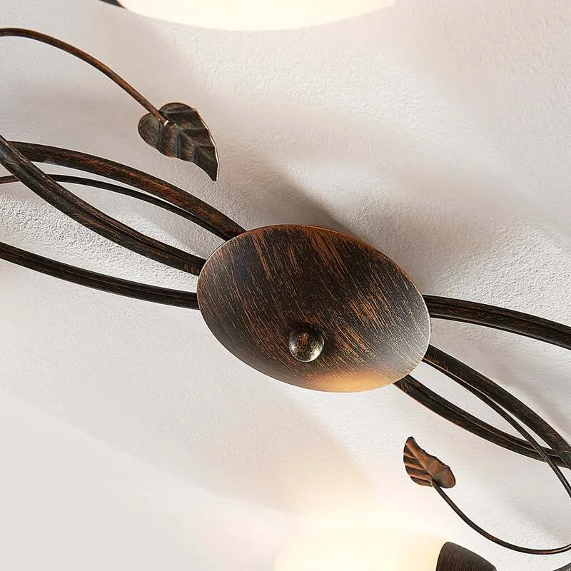 B-Ware Lindby Deckenleuchte Stefania 6-flg LED Lampe Leuchte Deckenlampe 68cm