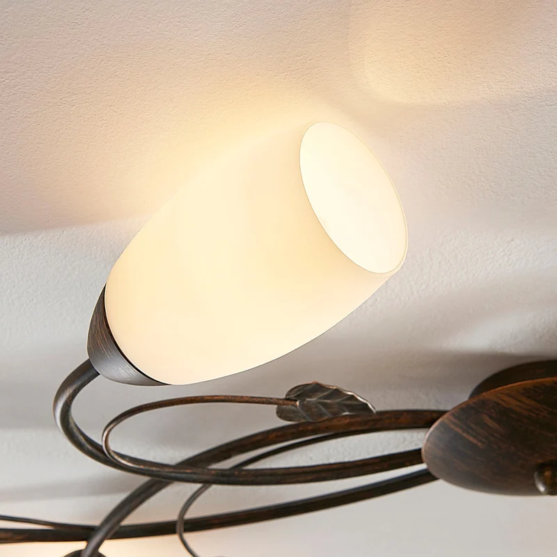 B-Ware Lindby Deckenleuchte Stefania 6-flg LED Lampe Leuchte Deckenlampe 68cm