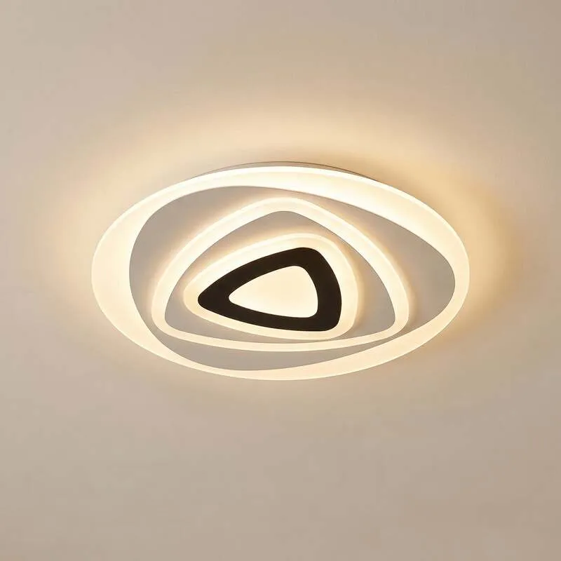 B-Ware Lindby Deckenleuchte Lampe Rebeka LED Fernbedienung weiß Wohnzimmer Esszimmer
