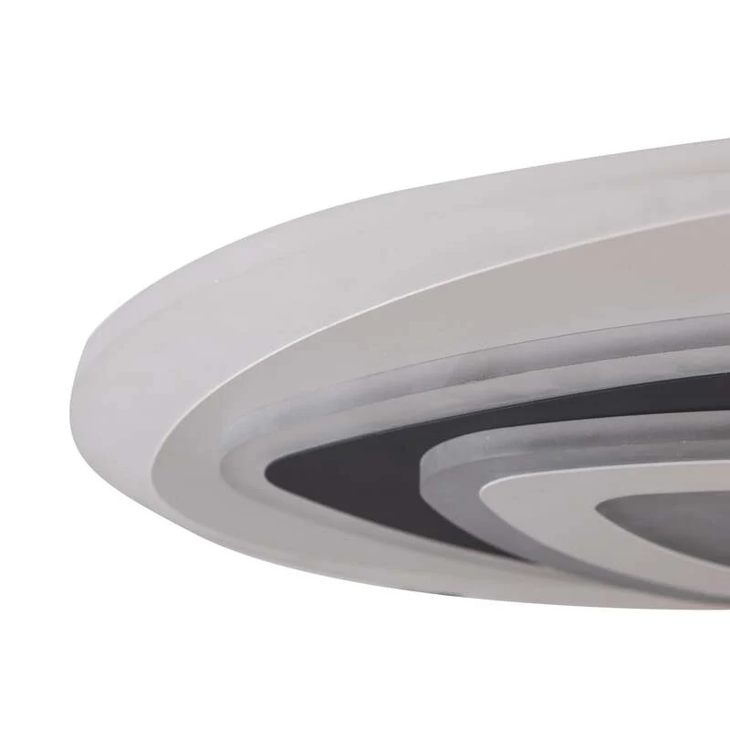 B-Ware Lindby Deckenleuchte Lampe Rebeka LED Fernbedienung weiß Wohnzimmer Esszimmer