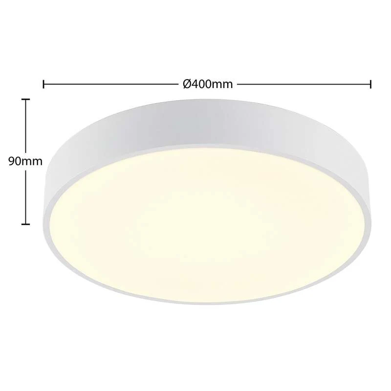 B-Ware Arcchio Deckenlampe Vanida LED Lampe dimmbar weiß Ø40cm Up/Down Lichtfunktion