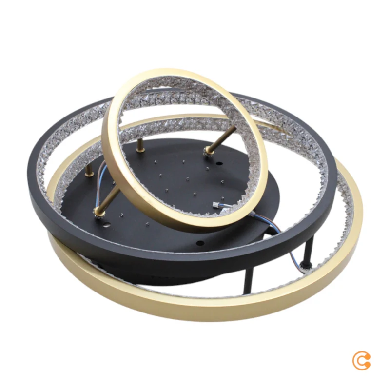 B-Ware Paul Neuhaus Deckenlampe Rotazo LED dimmbar Lampe Leuchte warmweiß schwarz