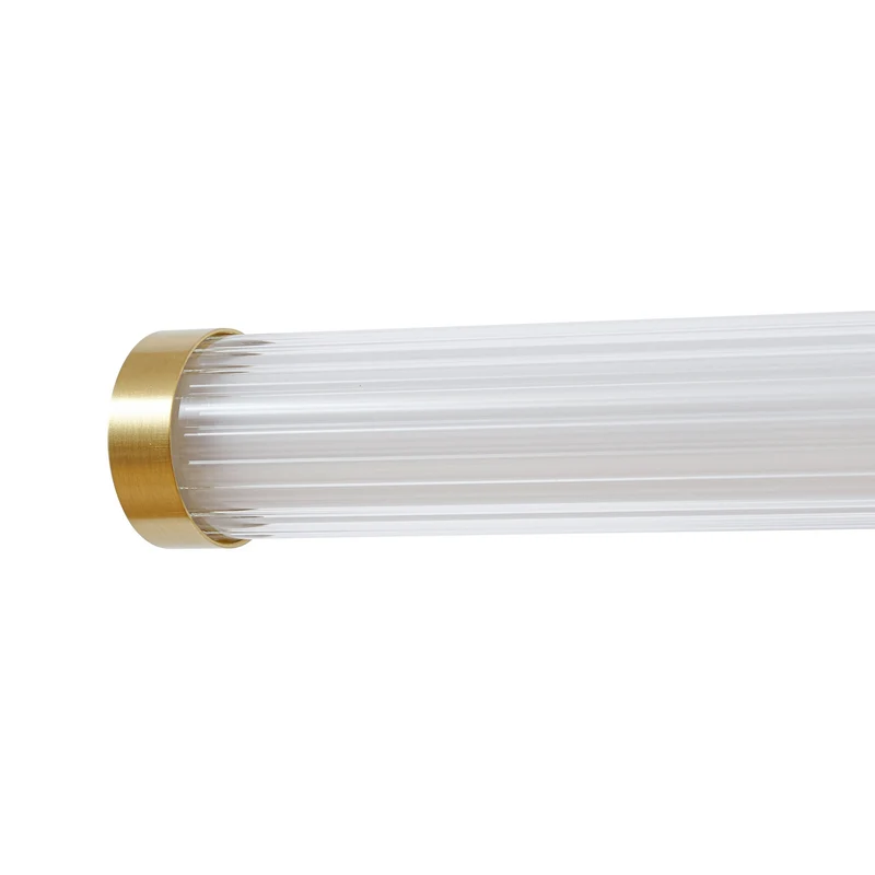 B-Ware Lucande LED-Wandleuchte Melisa gold 90 cm CCT IP44 2250 lm 17,5 W
