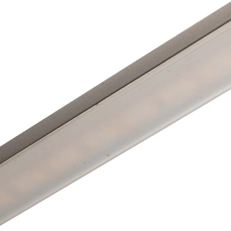 B-Ware LED-Wandleuchte Miroir 60 cm alu 3000K warmweiß IP44 Made in Europe