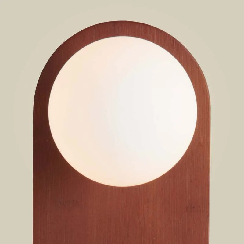 B-Ware GOOD & MOJO Wandlampe Java LED Lampe Leuchte Wandleuchte dimmbar braun 75x20cm