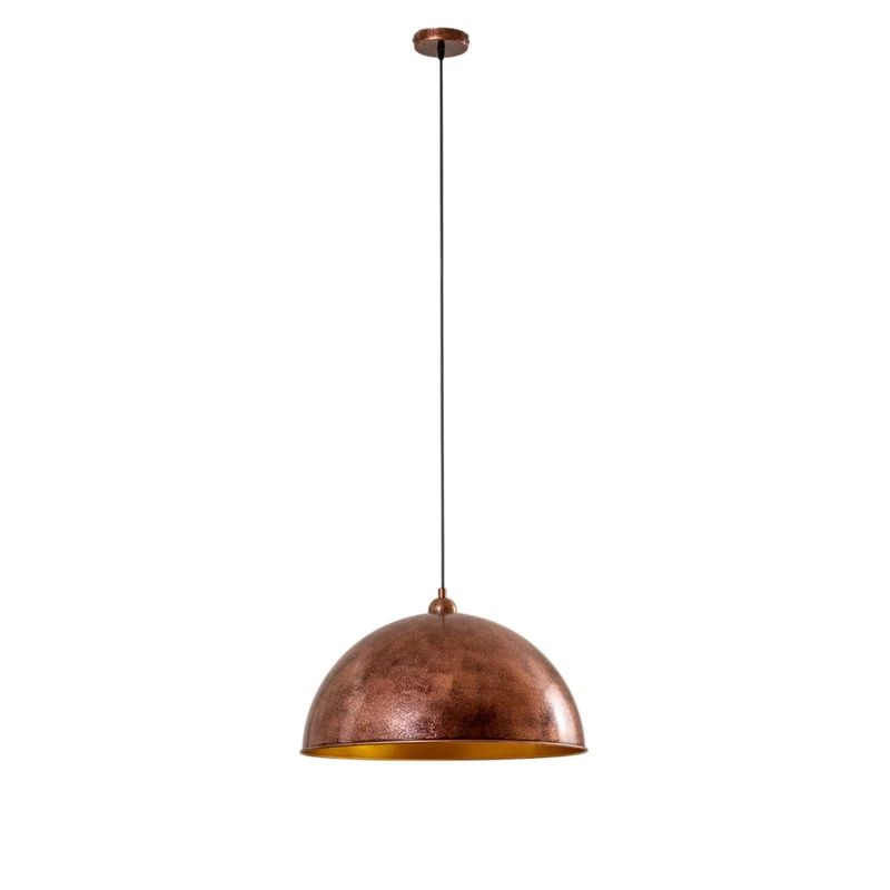 B-Ware ROYALTECH Hängeleuchte Casimir LED Pendelleuchte dimmbar kupfer Ø50cm Metall
