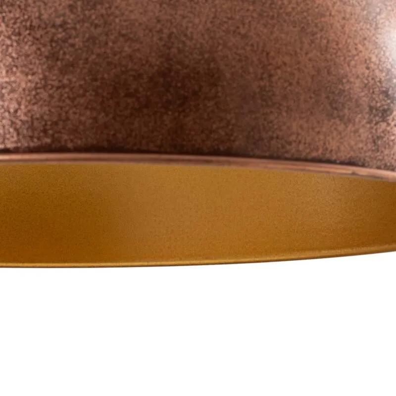 B-Ware ROYALTECH Hängeleuchte Casimir LED Pendelleuchte dimmbar kupfer Ø50cm Metall