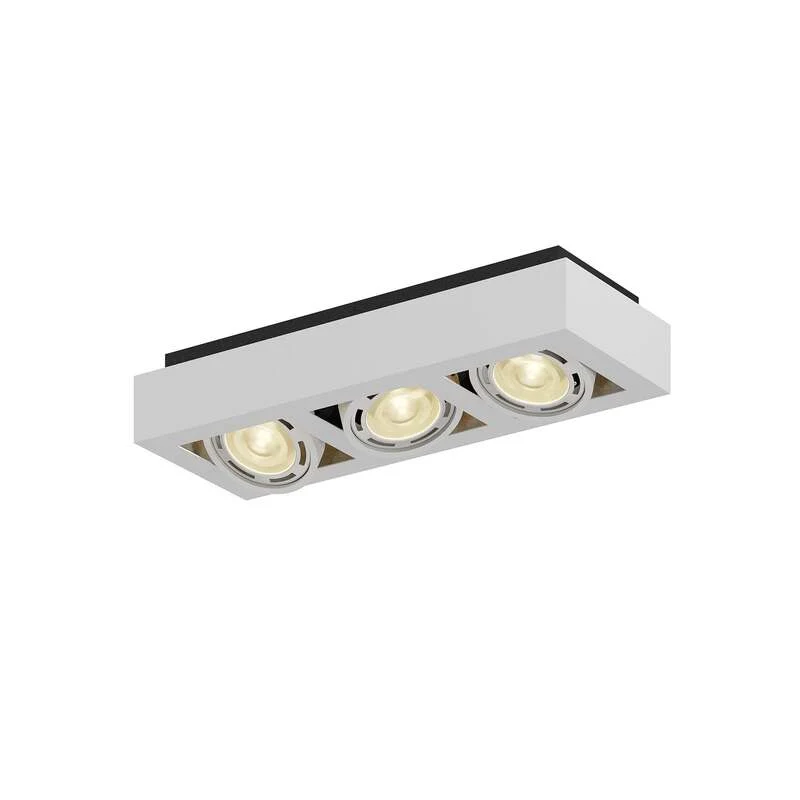 B-Ware Arcchio Deckenlampe Ronka LED Deckenstrahler 3-flammig dimmbar weiß 50cm Leuchte