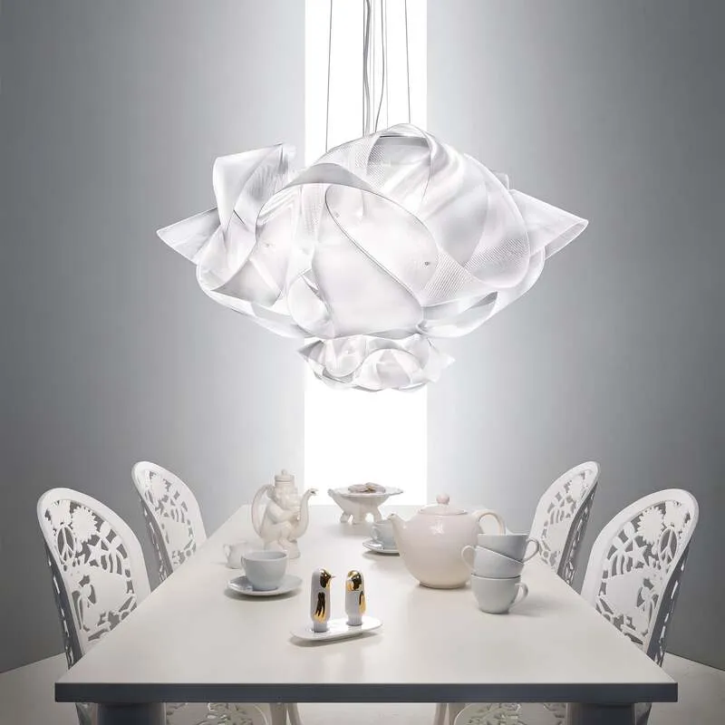 B-Ware Slamp Fabula Pendelleuchte klar 60 cm 5x12W dimmbar E27 Lentiflex