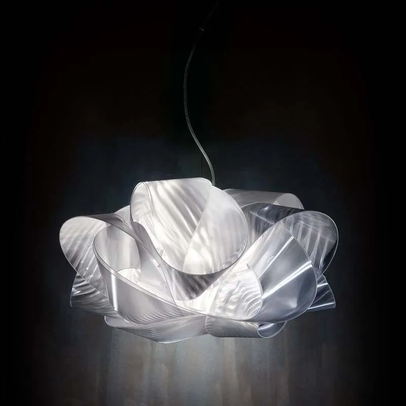 B-Ware Slamp Fabula Pendelleuchte klar 60 cm 5x12W dimmbar E27 Lentiflex