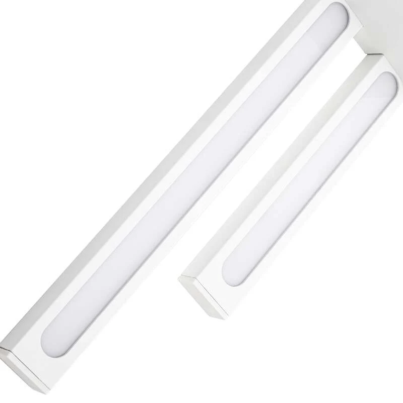 B-Ware Lindby Außenwandleuchte Sakari LED Gartenlampe Wandleuchte weiß Aluminium 59cm