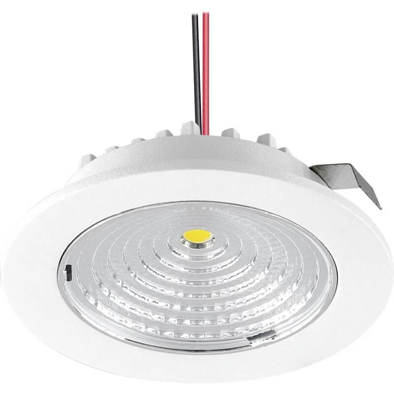 B-Ware EVN Einbauleuchte Downlight L55030102 LED 3W warmweiß Aluminium Ø68mm IP20 Weiß