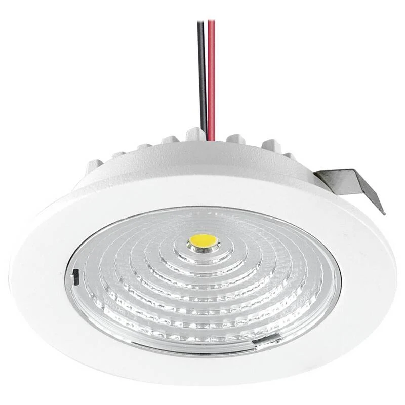 B-Ware EVN Einbauleuchte Downlight L55030102 LED 3W warmweiß Aluminium Ø68mm IP20 Weiß