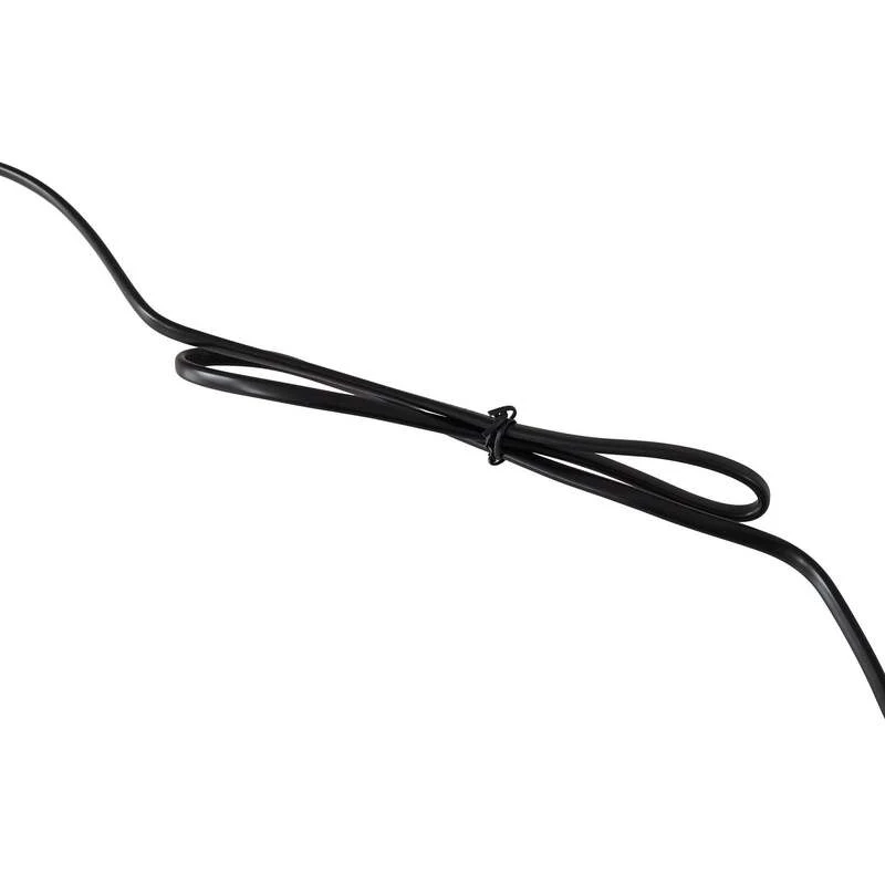 B-Ware Lindby Stehleuchte Charlia 150 cm weiß Walnussholz E27 15 W mit Schalter