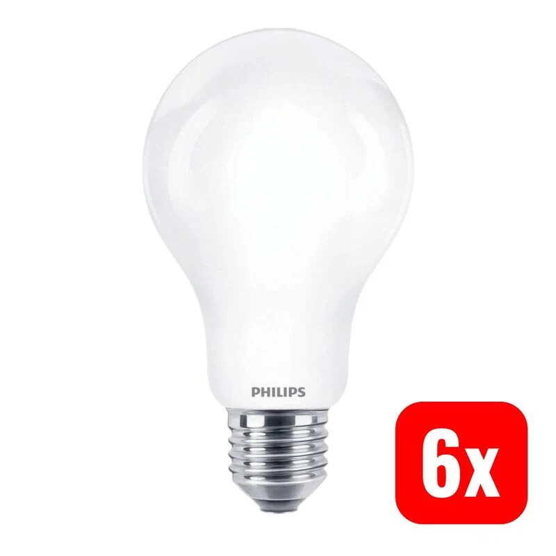 B-Ware Philips LED Lampe E27 13W warmweiß Hängelampe Leuchte 2000lm Ø7cm x 12,1cm