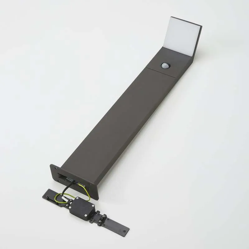 B-Ware Lucande Grafitgraue Led Wegeleuchte Außenleuchte Lampe Leuchte Nevio Gartenlampe