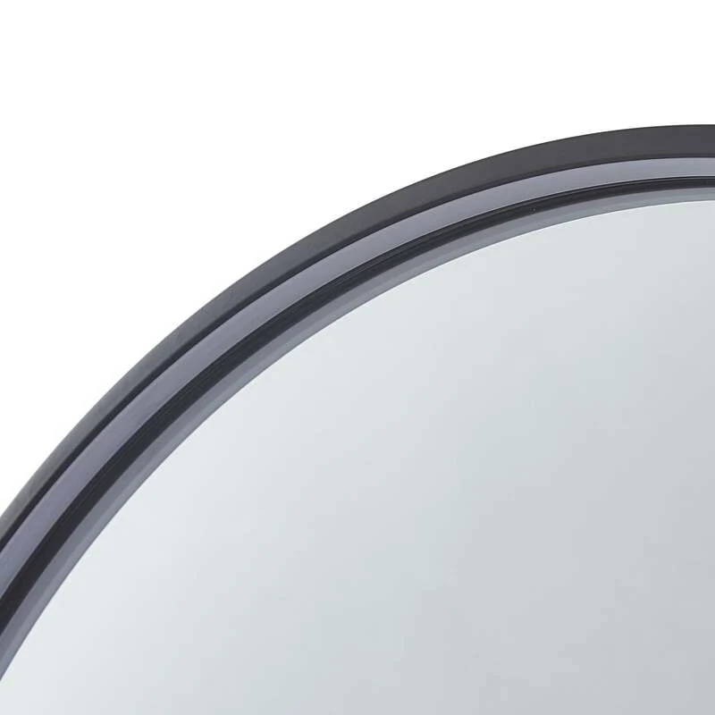 B-Ware Lucande Spiegel Badspiegel LED Ablage Aluminium Glas schwarz CCT Beleuchtung Mir