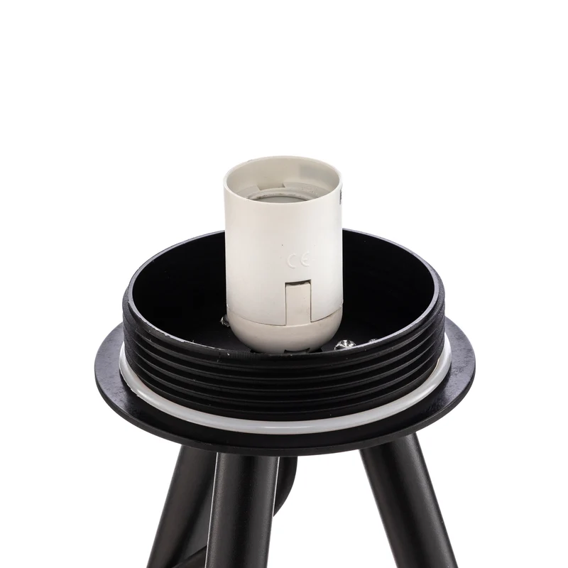B-Ware Lucande Terrassenleuchte Trivira LED Gartenlampe Außenleuchte 130cm weiß schwarz