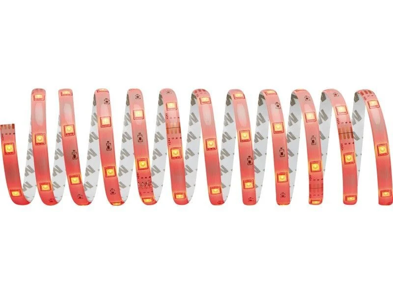 B-Ware LED Flexband RGB 5m mit Fernbedienung selbstklebend zuschneidbar 150 LEDs Lampe