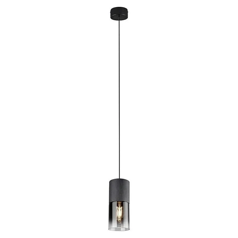 B-Ware Trio Leuchten Deckenlampe Robin LED Pendelleuchte Hängelampe schwarz matt 150cm