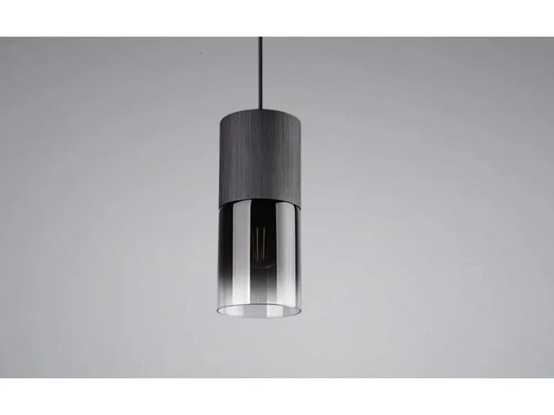 B-Ware Trio Leuchten Deckenlampe Robin LED Pendelleuchte Hängelampe schwarz matt 150cm