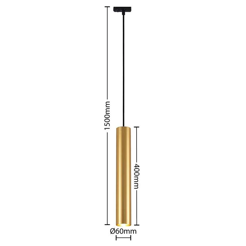 B-Ware Lindby Pendelleuchte Hängelampe Linaro Deckenlampe schwarz/gold 40 cm
