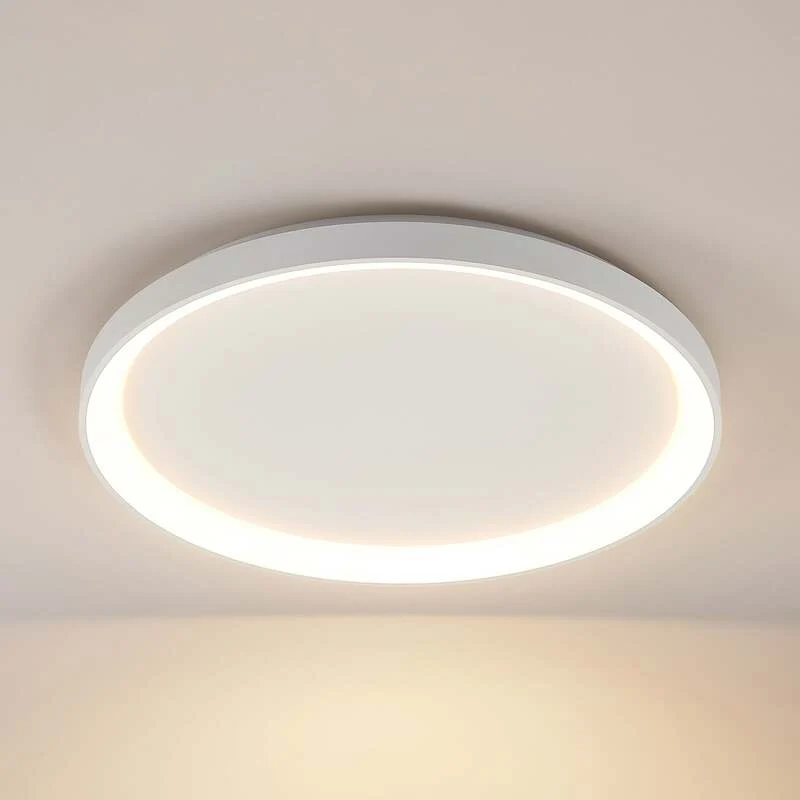 B-Ware Arcchio Deckenleuchte Vivy LED Lampe dimmbar warmweiß Metall Ø58cm weiß
