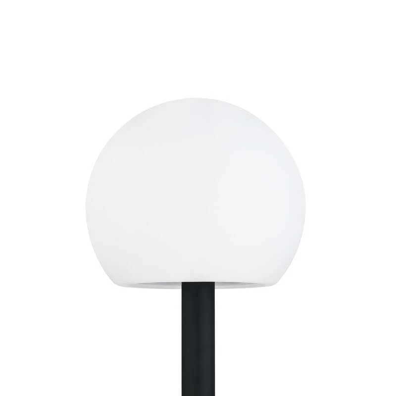 B-Ware Lindby LED Gartenlampe Außenleuchte Lago RGBW 3er Set Kugeln Erdspieß weiß 51cm