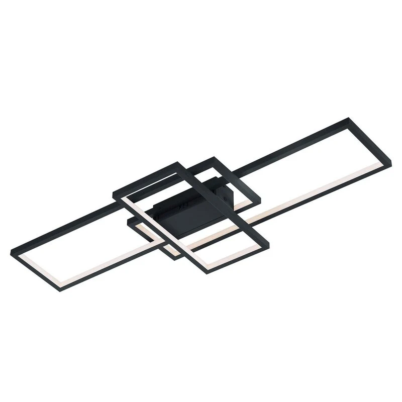 B-Ware Trio Lighting WiZ Thiago LED-Deckenlampe Deckenlampe Lampe LED 104cm anthrazit