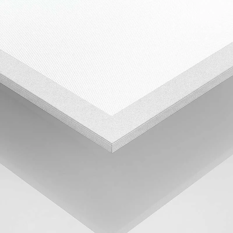 B-Ware Prios LED-Panel Gelora 80cm silberfarben Aluminium 36W 4000K 4400Lumen Leuchte