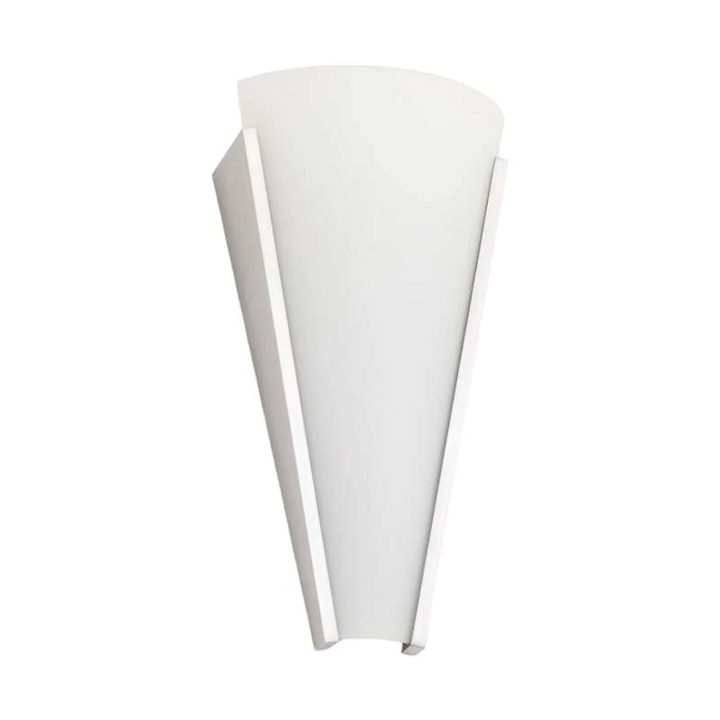 B-Ware Lindby Wandleuchte Magnus LED Wandlampe dimmbar Glas Aluminium weiß 31cm