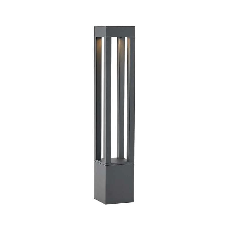 B-Ware Arcchio Pollerleuchte Gartenleuchte Lienna LED Außenlampe grau 90cm IP65 850lm