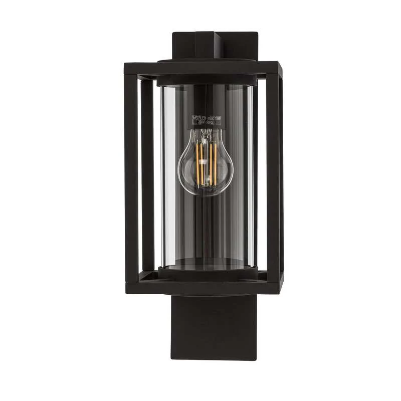 B-Ware Lucande Außenwandleuchte Ferda LED Gartenleuchte Wandleuchte anthrazit IP44 78cm