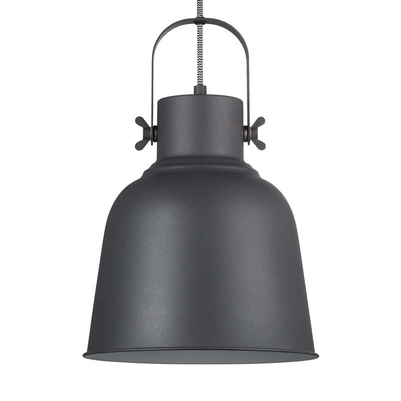 B-Ware Nordlux Pendelleuchte Adrian Hängeleuchte Hängelampe Leuchte in Schwarz Ø 25cm