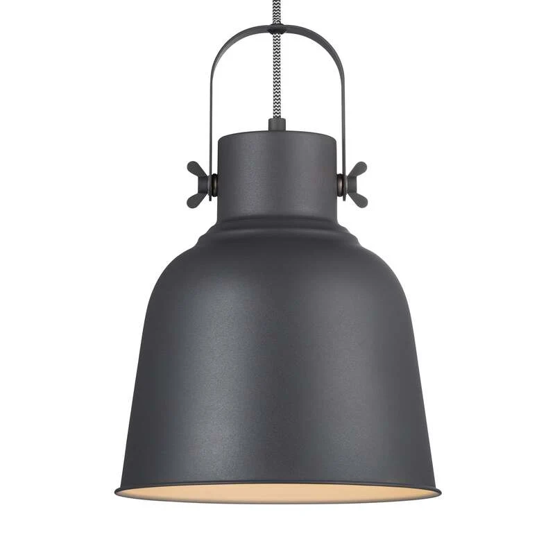 B-Ware Nordlux Pendelleuchte Adrian Hängeleuchte Hängelampe Leuchte in Schwarz Ø 25cm