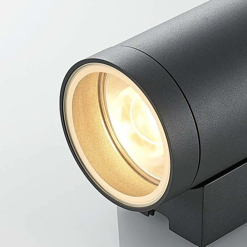 B-Ware Lucande Thomke Außen Wandleuchte Wandleuchte Lampe Leuchte 1 Flammig Dunkelg29